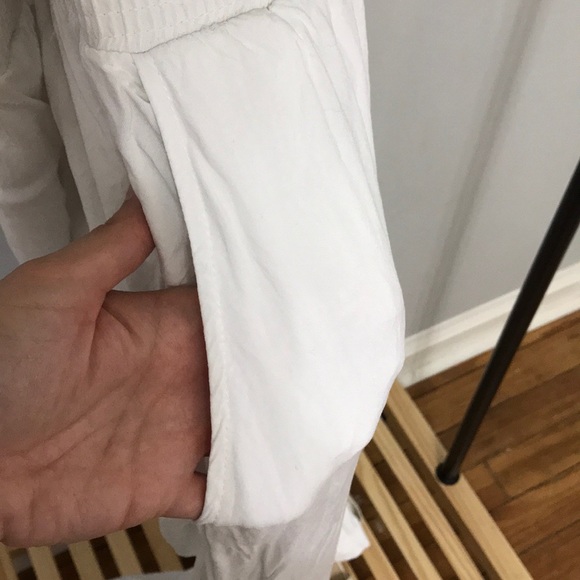 White Wide leg pants - Picture 4 of 7